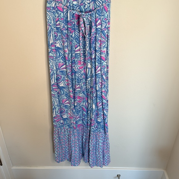 Lily Pulitzer x Target Floral Maxi Dress Size 14/16 - Picture 5 of 8